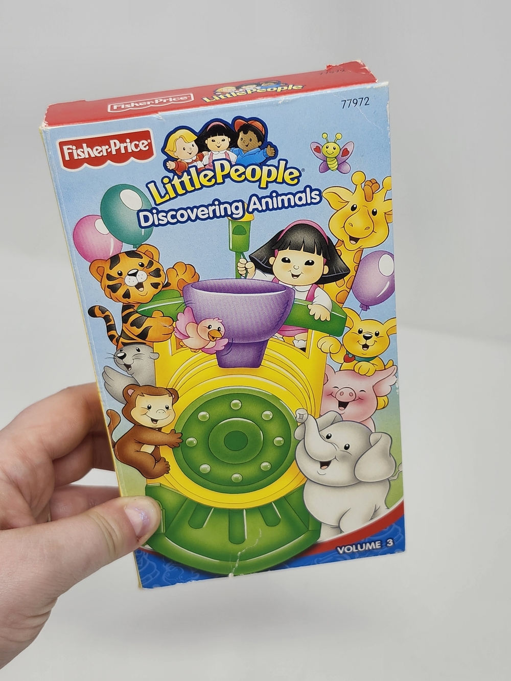 Fisher-Price Little People Discovering Animals VHS - Kids Classic -tested